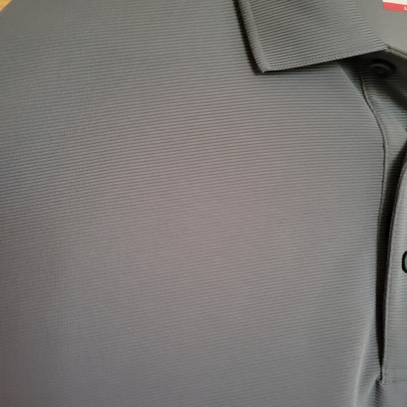 GRANDSLAM Performance Men's Polo T-Shirts, 3 Pack Grey, White, Black/Size Large - Picture 5 of 13